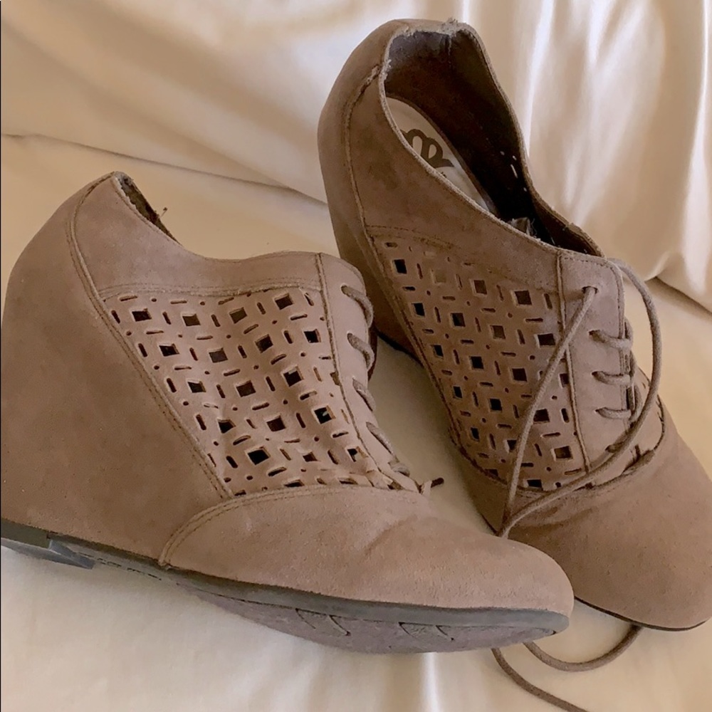 Fergalicious wedged bootie